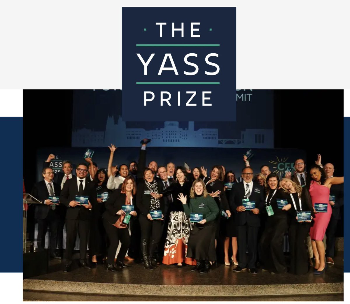 JeanneAllen's tweet photo. These are the final hours before #YassPrize applications are due, Monday, June 1! Join the most powerful - and impactful - network in education today. Even just being an applicant gives you access to incredible opportunities! https://t.co/57V9XdkNex https://t.co/uEv4C28s3G
