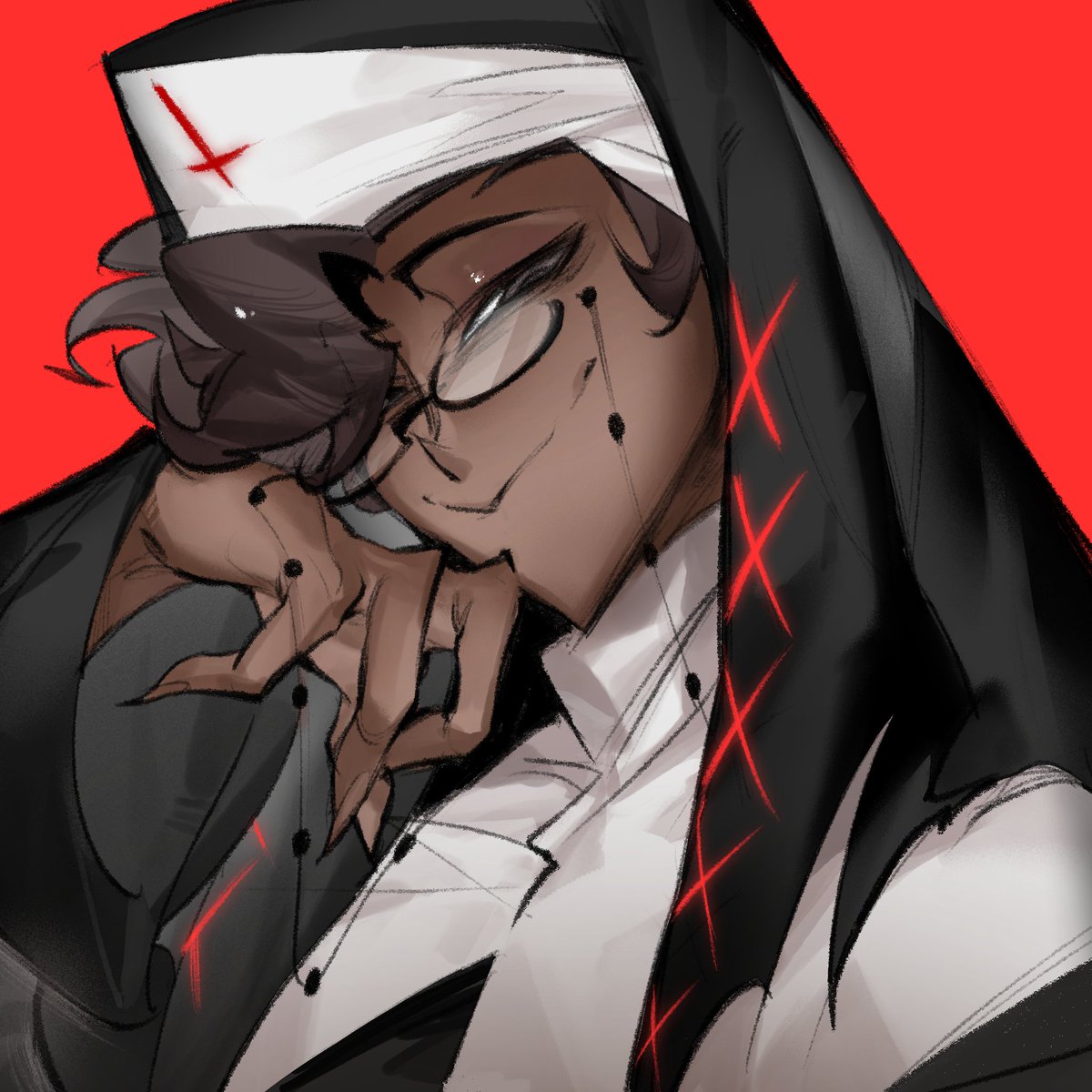 dust578366341's tweet photo. #Alastor https://t.co/cvIjBUWDHY