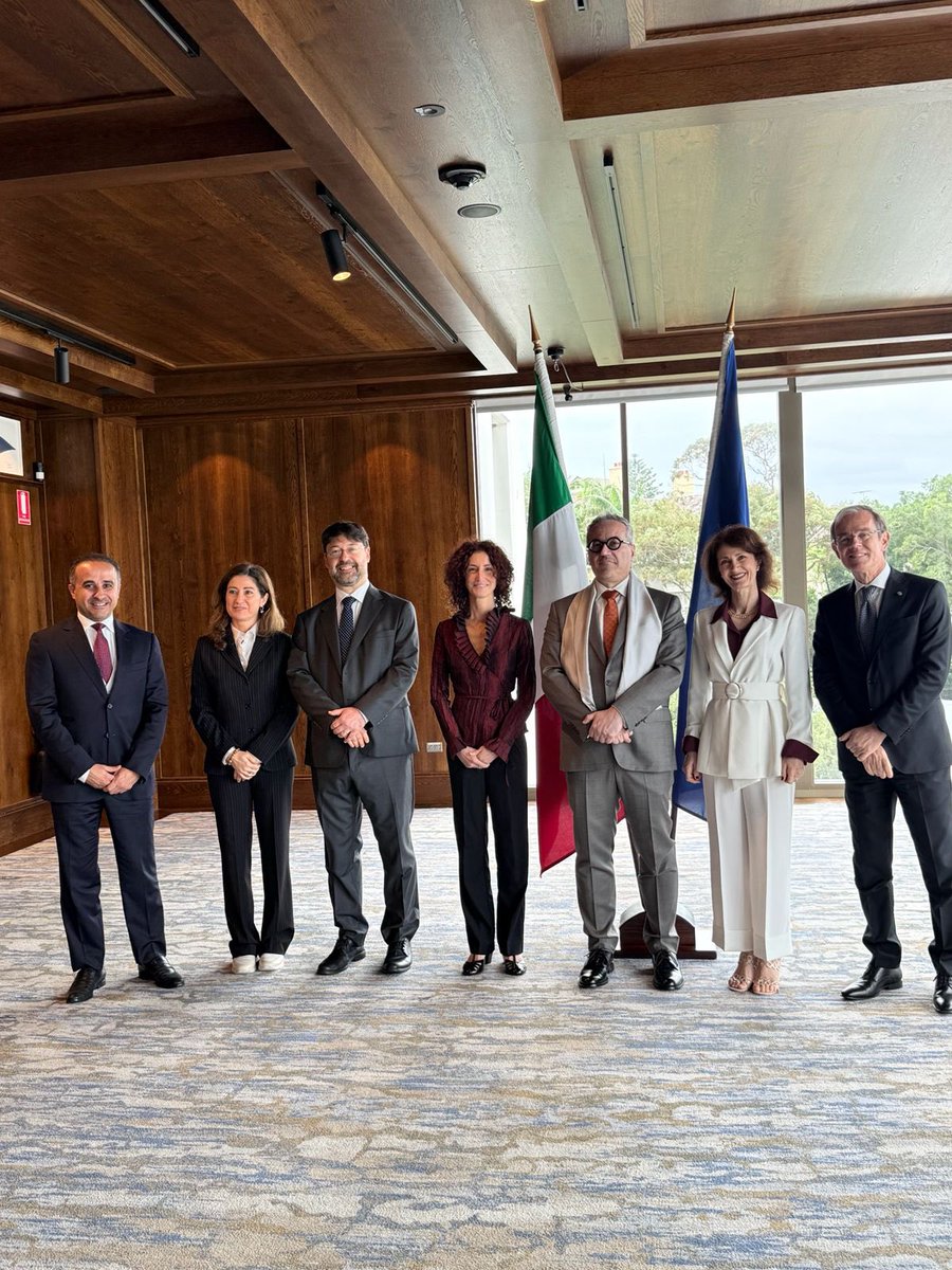 KSAconsulateSYD's tweet photo. H.E. Consul General @bennaheet was delighted to attend Italy National Day celebration, graciously hosted by Consul General of @Italyinsydney. Extending his warm wishes for a thriving future. https://t.co/CPl5bmeubS