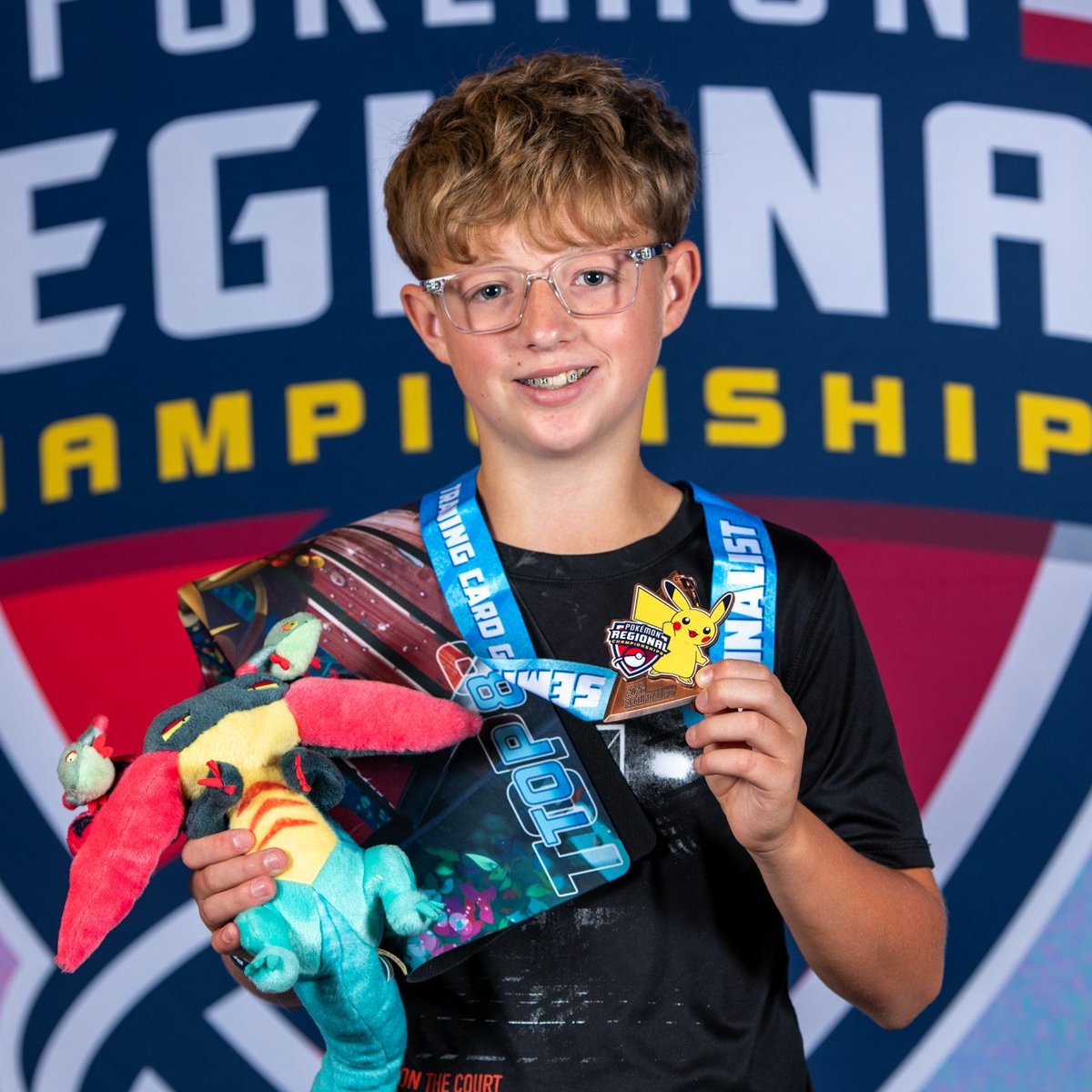 RealChildress23's tweet photo. What a weekend in Indy. Clayton met his goal of day two and then went on top 4 for his first time. Thanks to everyone for the tips and support this weekend.  Shout out to @Josh_Aesthetic for all the coaching and support and @DuelSpecTCG for the sleeves. See everyone at NAIC https://t.co/DlxXnBPiA0