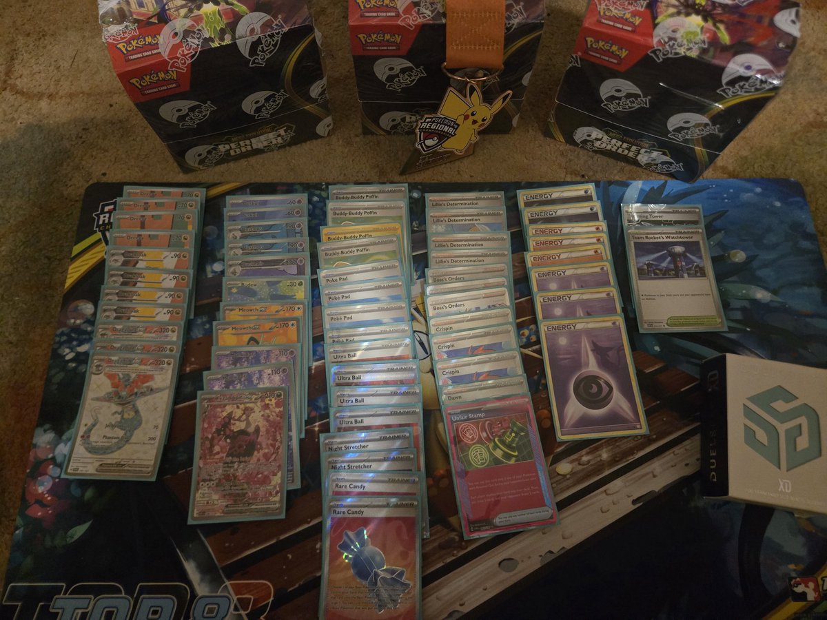 RealChildress23's tweet photo. What a weekend in Indy. Clayton met his goal of day two and then went on top 4 for his first time. Thanks to everyone for the tips and support this weekend.  Shout out to @Josh_Aesthetic for all the coaching and support and @DuelSpecTCG for the sleeves. See everyone at NAIC https://t.co/DlxXnBPiA0