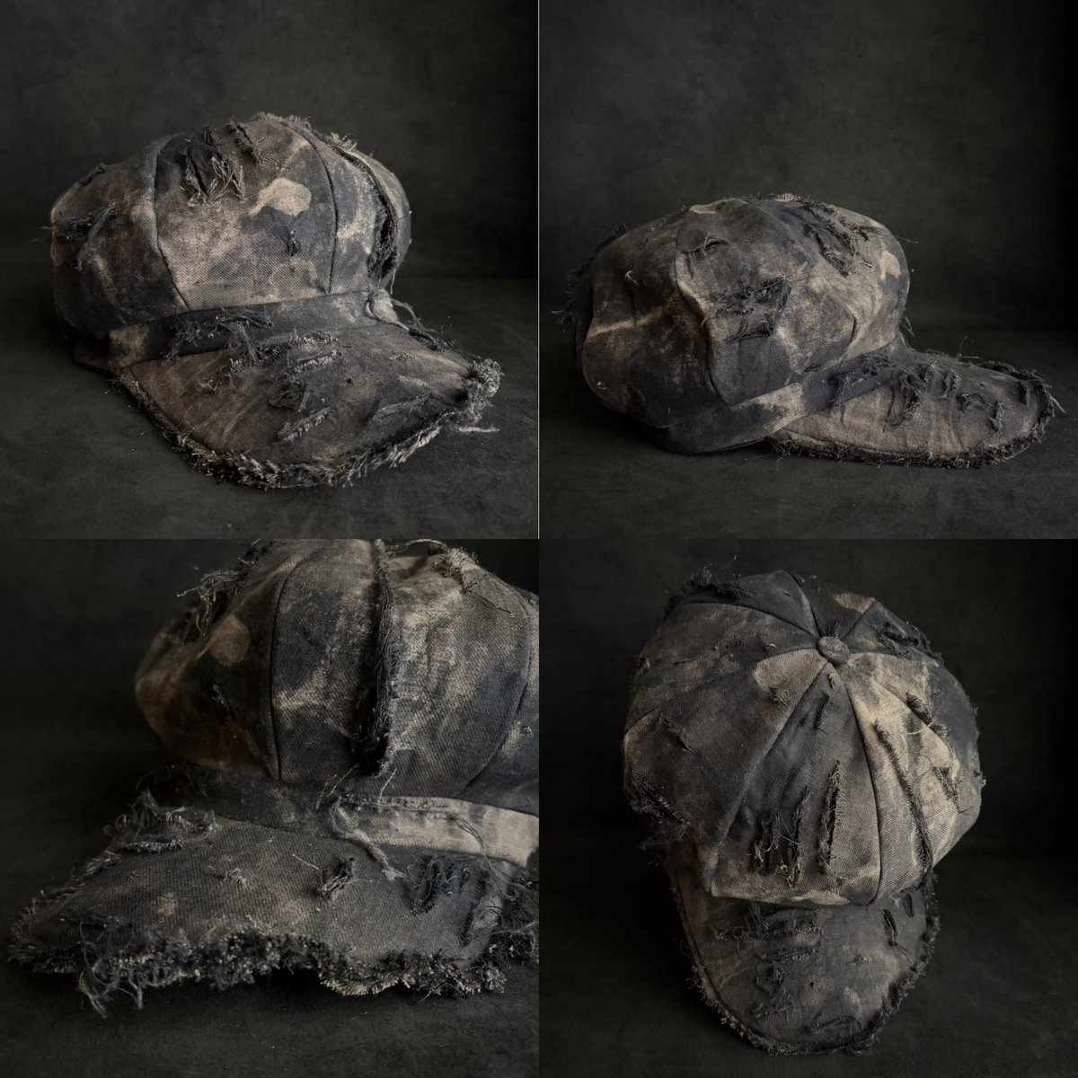 triangleshat's tweet photo. Hard damage bleach denim casquette

【WEB SHOP】

https://t.co/a7iuxZDzSA

#triangleshat #casquette #cap #tokyofashion #hatdesigner https://t.co/Dph6IAjbfN