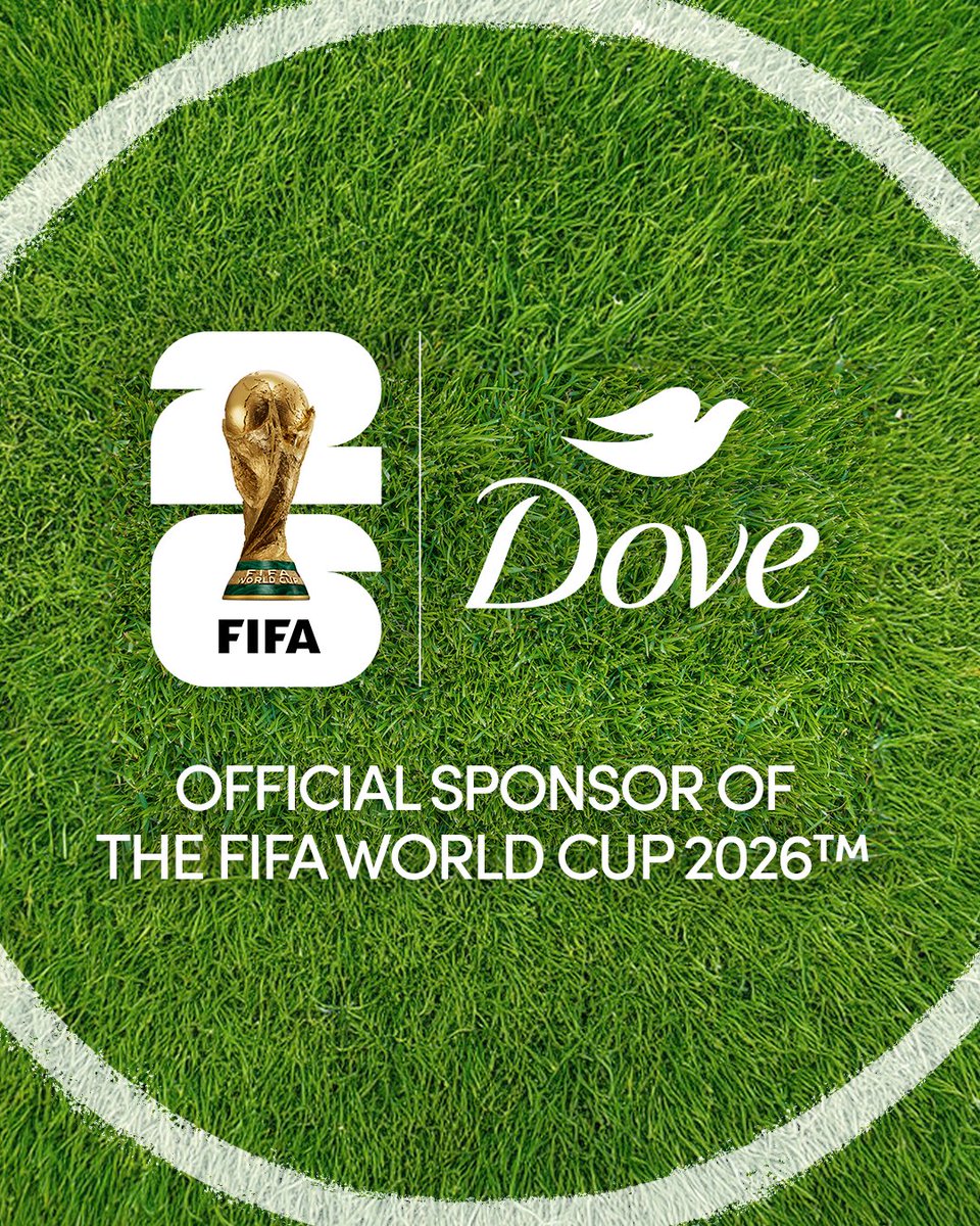 Dove_JP's tweet photo. ＼#FIFAWorldCup まであと少し⚽／

ダヴはFIFA World Cup 2026™公式スポンサー🕊🥅
トーナメント開始まであと少し！
ダヴと一緒に応援してみませんか？
楽しみにしている方はぜひ⚽でコメントしてくださいね💬
#ダヴ #Dove #WeAre26 #KeepHerConfident https://t.co/t3QXKlqPEq
