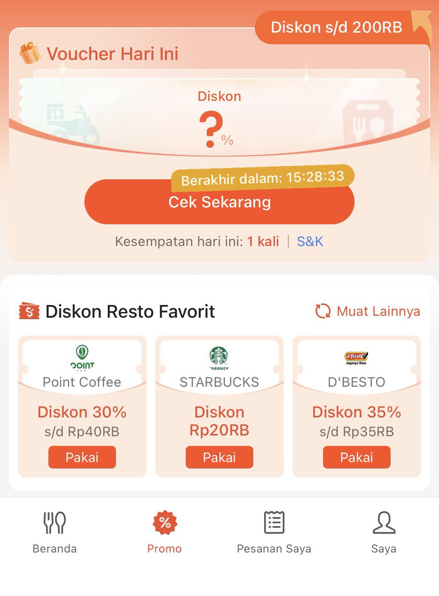 KodeShopee's tweet photo. Klaim voucher kejutan harianmu

 👉 Klik menu "Promo" di bawah, lalu buka kotak hadiahnya https://t.co/LgLIFT6EuG https://t.co/XFyeyHj5aj