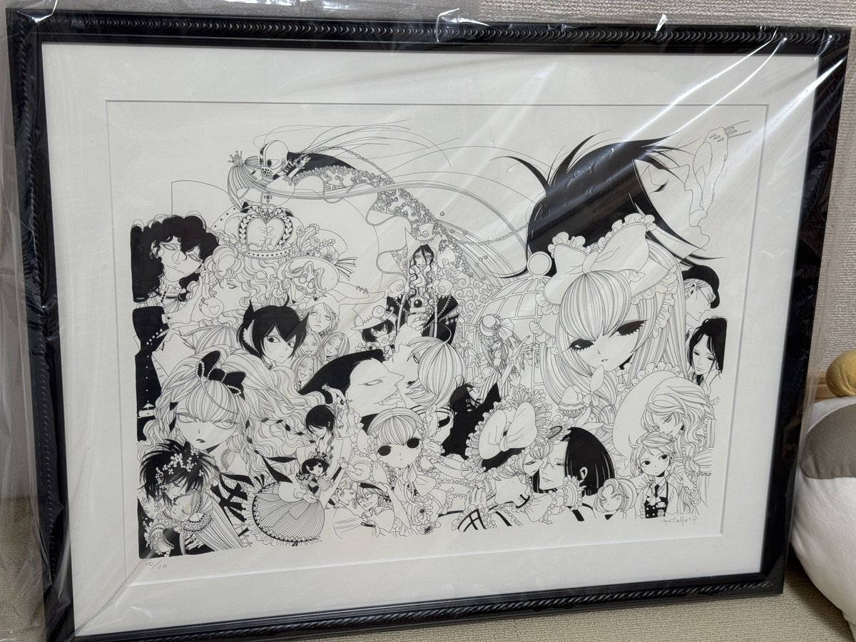 中村明日美子さんの複製原画をついに箱から出した！ 中村明日美子展