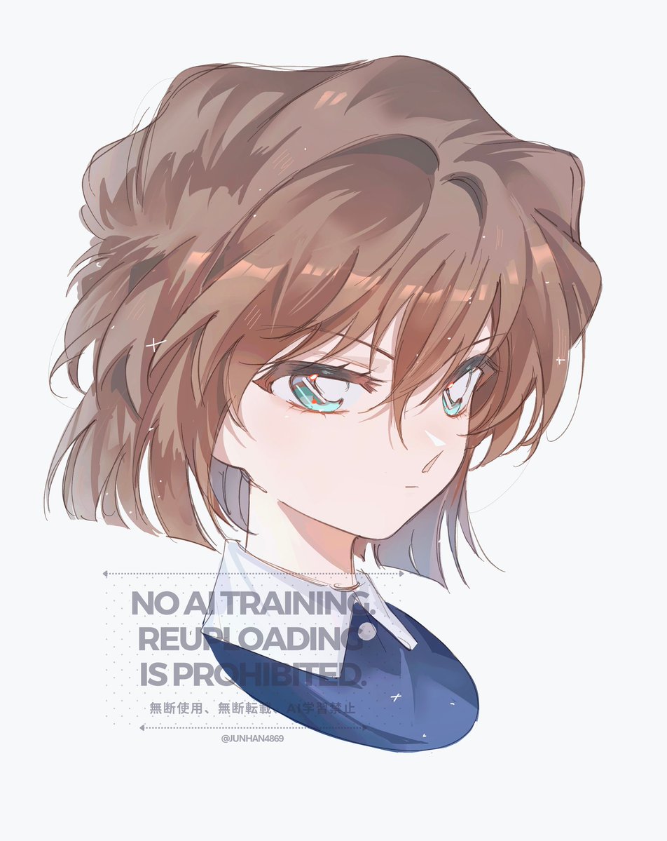 junhan4869's tweet photo. Sketch nhanh Haibara 💜 https://t.co/KVlXs8rSDf