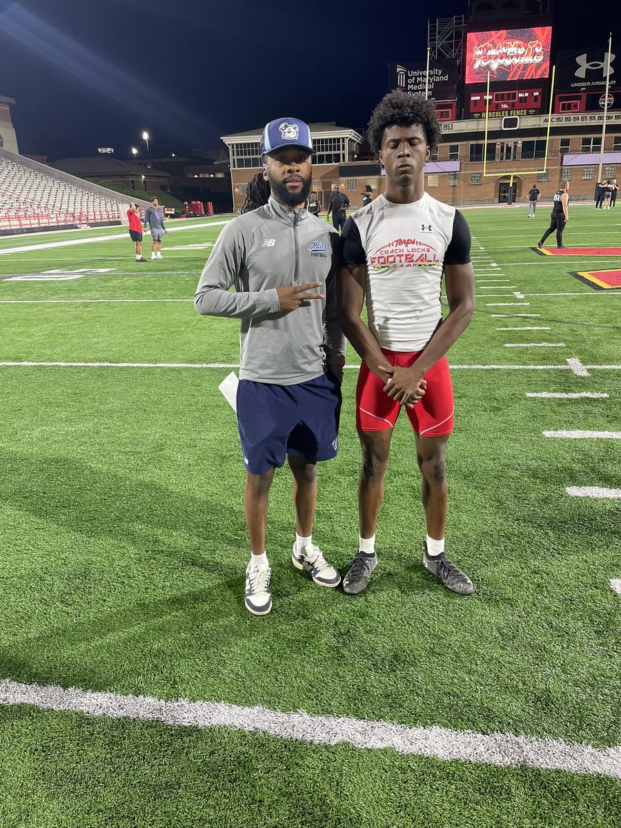TateReynold's tweet photo. Had a great time competing at the @TerpsFootball Prospect Camp today! Grateful for the opportunity to showcase my skills and compete against great talent .

@CoachLocks @TedMonachino  @CLiuget @starks94 @coachbraswell @ghafirtheturtle @WillVapreps @PrepRedzoneMD @RivalsHS https://t.co/paCQAwyx8F