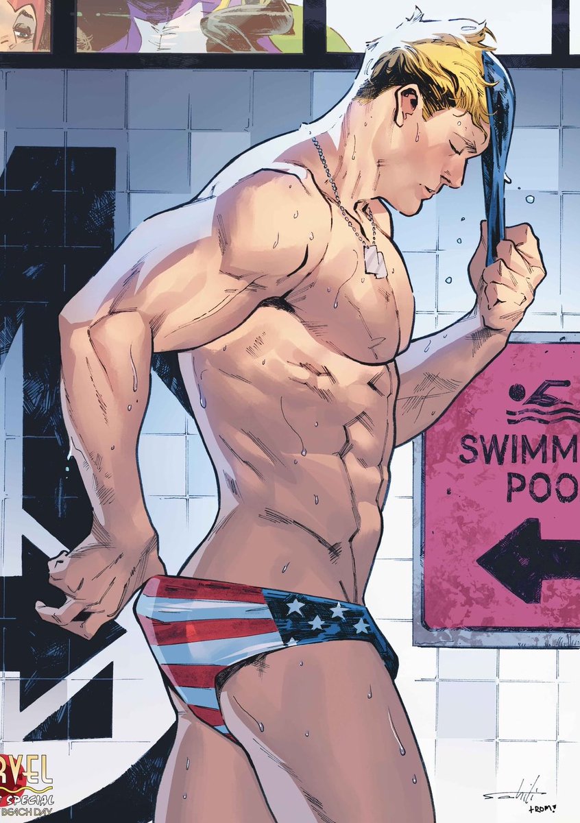 HomeIander's tweet photo. #SeductiveSunday 

Homelander is going swimming. https://t.co/YqLLlwjbY3