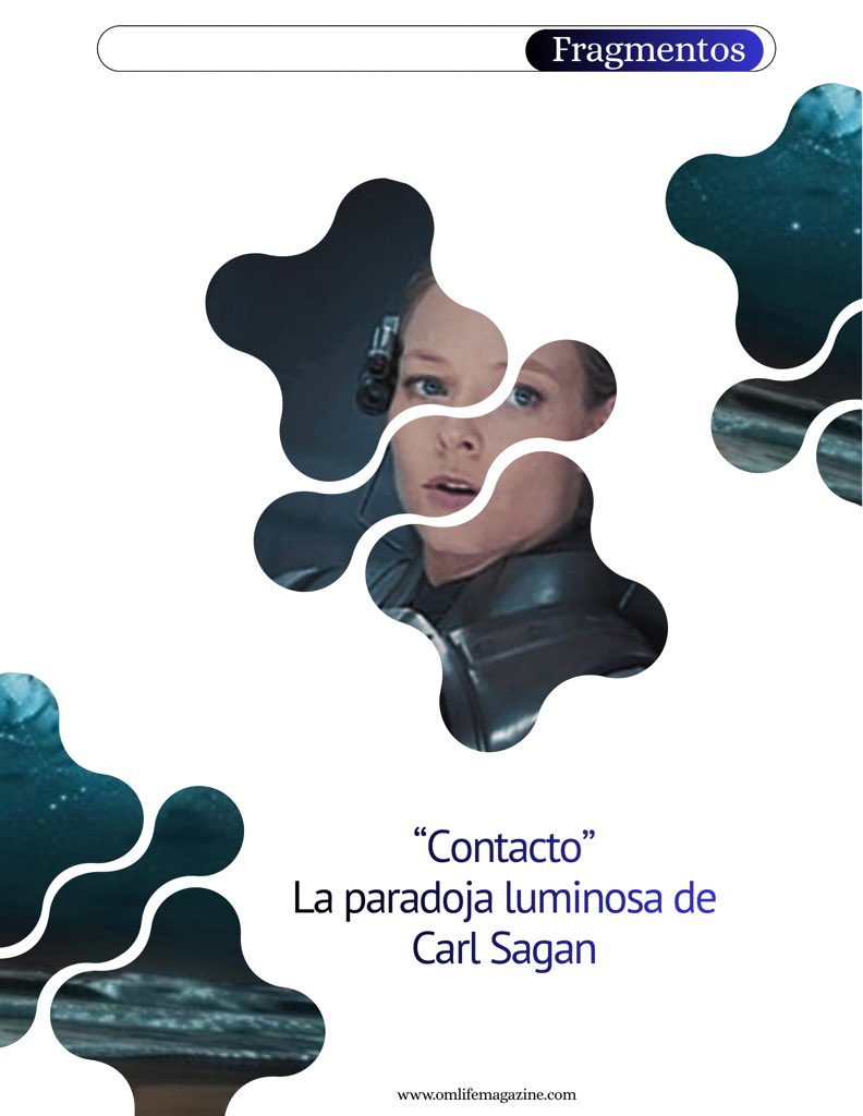 omlifemagazine's tweet photo. 🪐Contacto
-La Paradoja Luminosa de Carl Sagan-
#Fragmentos #Contacto #Novela #CarlSagan https://t.co/M60n1RgVR2