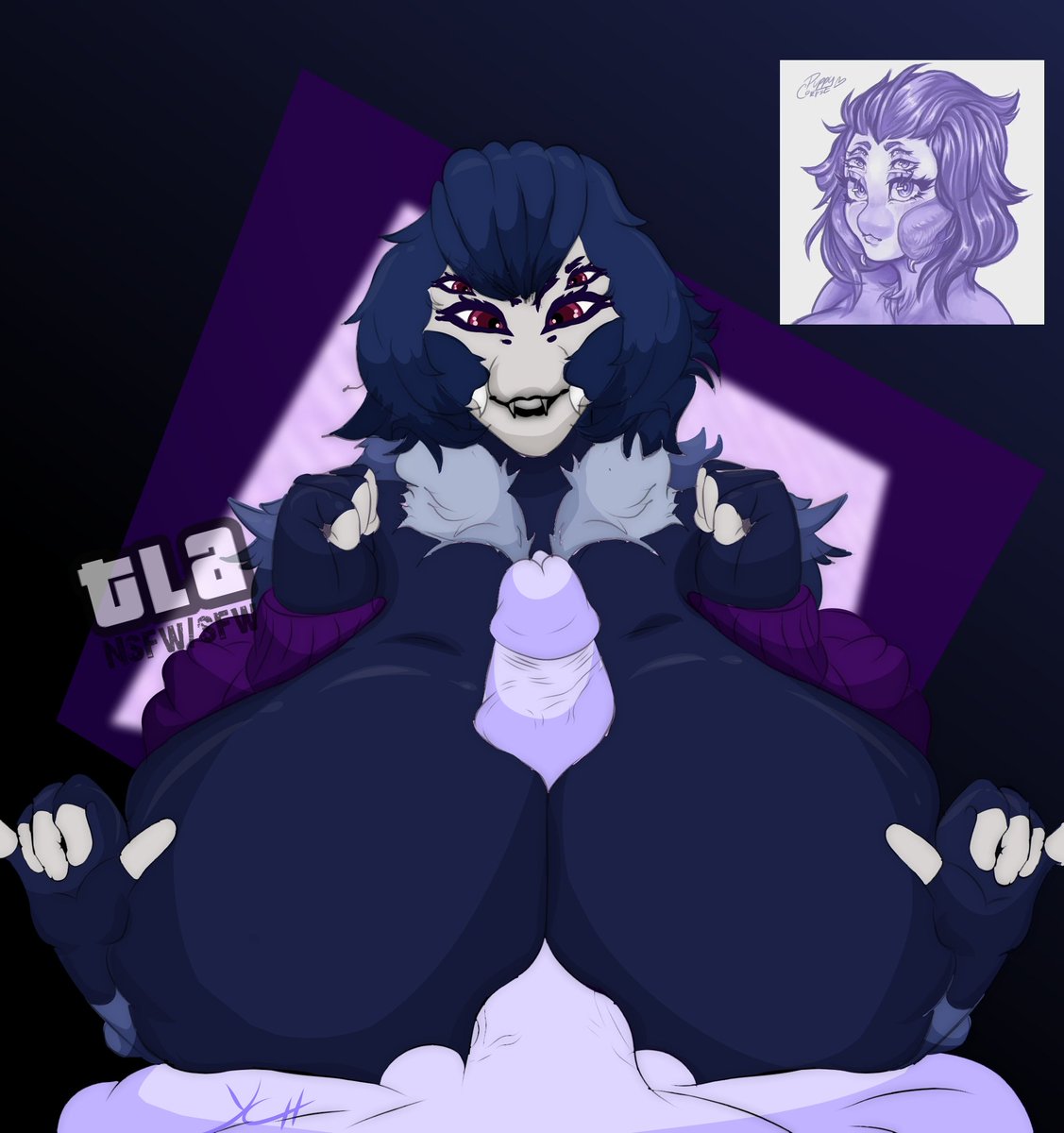 Eltrastero_LA's tweet photo. Nuevo dibujo, esta vez el OC de una araña...
La que te engaña jaja...

#nsfwtwtًً #nsfwtwtًًًٌٌٍِّْْٓb #nsfwfurryartwork #furry #nsfw https://t.co/5ElBHKWKED