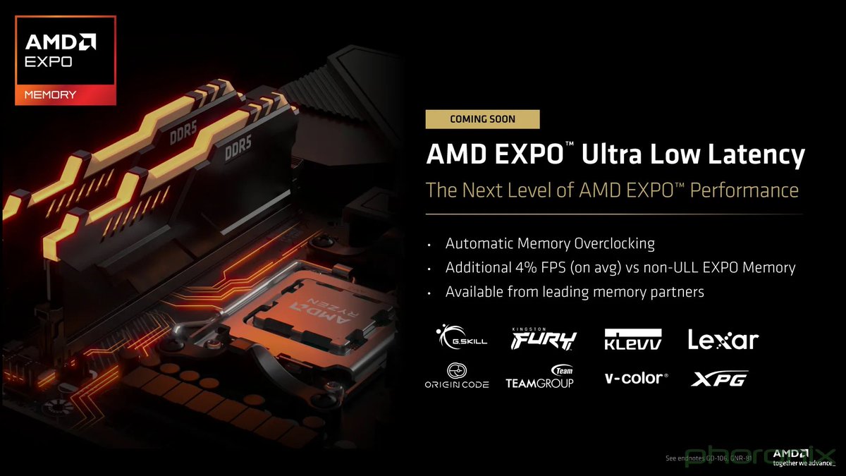 MizoChris's tweet photo. AMD had quite the announcements

• RX 9070 GRE announced
• Starts at $549
• 12GB VRAM
• 48 compute units
• 48 ray tracing accelerators
• 96 AI accelerators
• 220W board power
• Ryzen 7 5800X3D 10th Anniversary Edition is REAL
• Ryzen 7 7700X3D coming to AM5
• AM5 support confirmed through 2029
• Ryzen AI Max PRO 400 with up to 192GB memory

AM5 through 2029? That will keep some smiles.