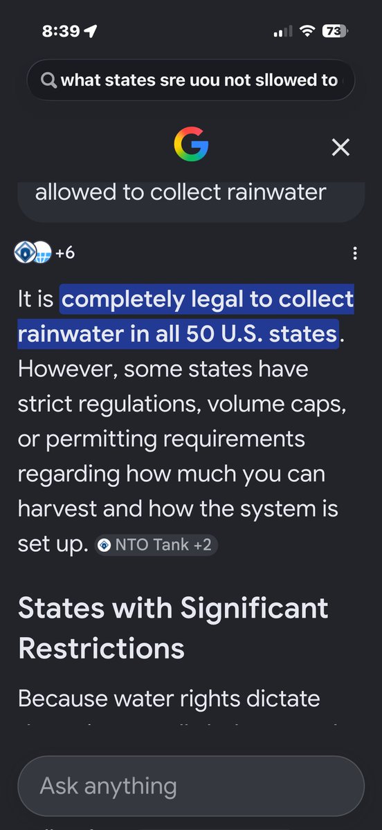 rust_jerrod's tweet photo. @AndyGibsonTV @blueorigin So I was off a little. But regulations on collecting??!!! Wtf! https://t.co/6qXLrcQSK1