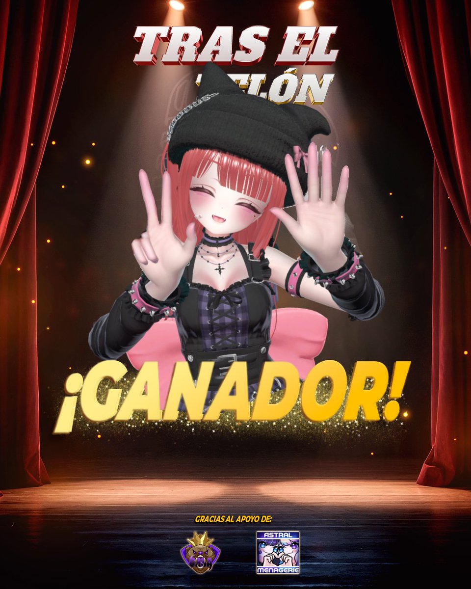MrGianma's tweet photo. ¡👑TENEMOS A LA GRAN GANADORA DEL PROGRAMA👑!

¡Nuestra talentosa @RynKurogane gana el programa y el corazón de todos! ✨

Espero que os haya gustado el programa, #TrasElTelón SI hay talento. 💙

¡Gracias por todo su apoyo!

#VTuberES #ConcursoDeCanto #VTuberLatino https://t.co/XsSYr3G0sY
