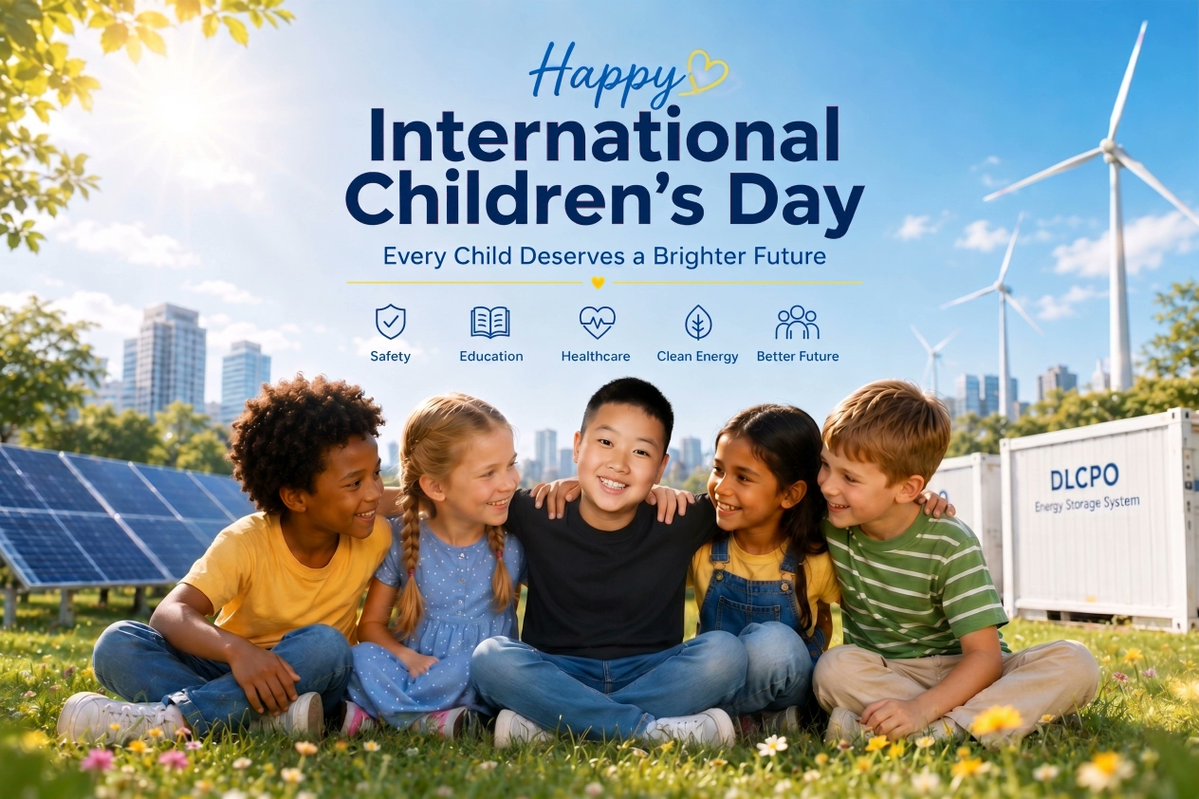 DLCPOWER's tweet photo. 🌍 Every child deserves a brighter future.

This #InternationalChildrensDay, we celebrate the dreams and potential of children everywhere while supporting a more sustainable future powered by clean energy.

Read more
https://t.co/T12QABstmc
#ChildrensDay2026 #CleanEnergy #DLCPO https://t.co/2Cw70rOiLb