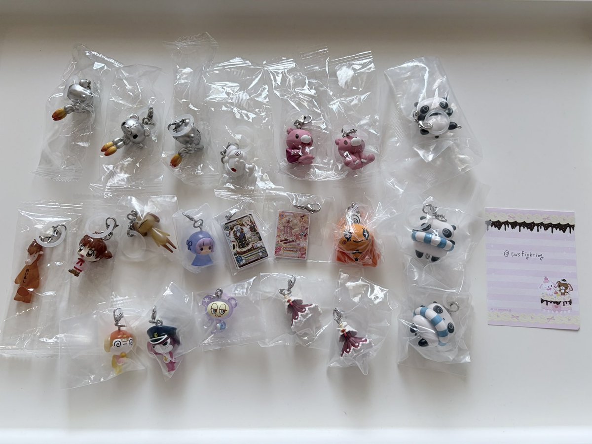 twsfighting's tweet photo. ハンターハンター hunter×hunter めじるしアクセサリー G.I.編

求 ゴン キルア ヒソカ ビスケ
譲 写真2枚目以降

郵送交換希望です。お気軽にお声掛けください🙇🏻‍♀️
フェイタン ピトー コムギ たまごっち ジュエルペット しずくちゃん なっとうちゃん グルーミー 汎用うさぎ エンジェルブルー ケロロ https://t.co/D9vlFVV7LY