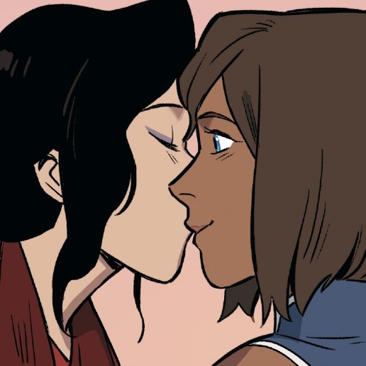 squirrelfliight's tweet photo. Happy pride month to Korrasami <333 💙❤ https://t.co/r2ZzSxqnUf