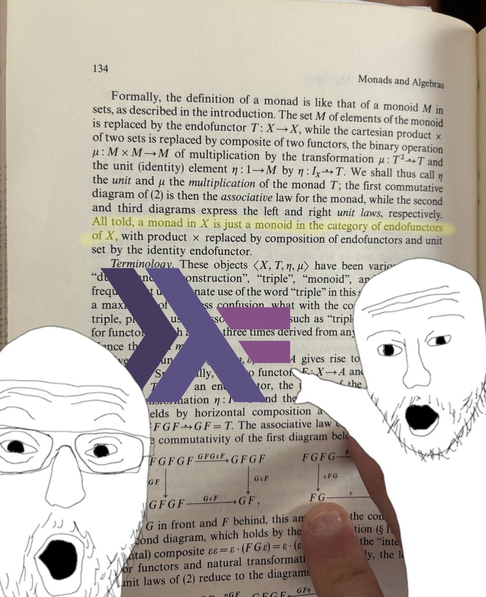 thecoolcuber's tweet photo. @murage_kibicho I think the first use is in "Categories for the Working Mathematician". https://t.co/xptZzvLkQQ