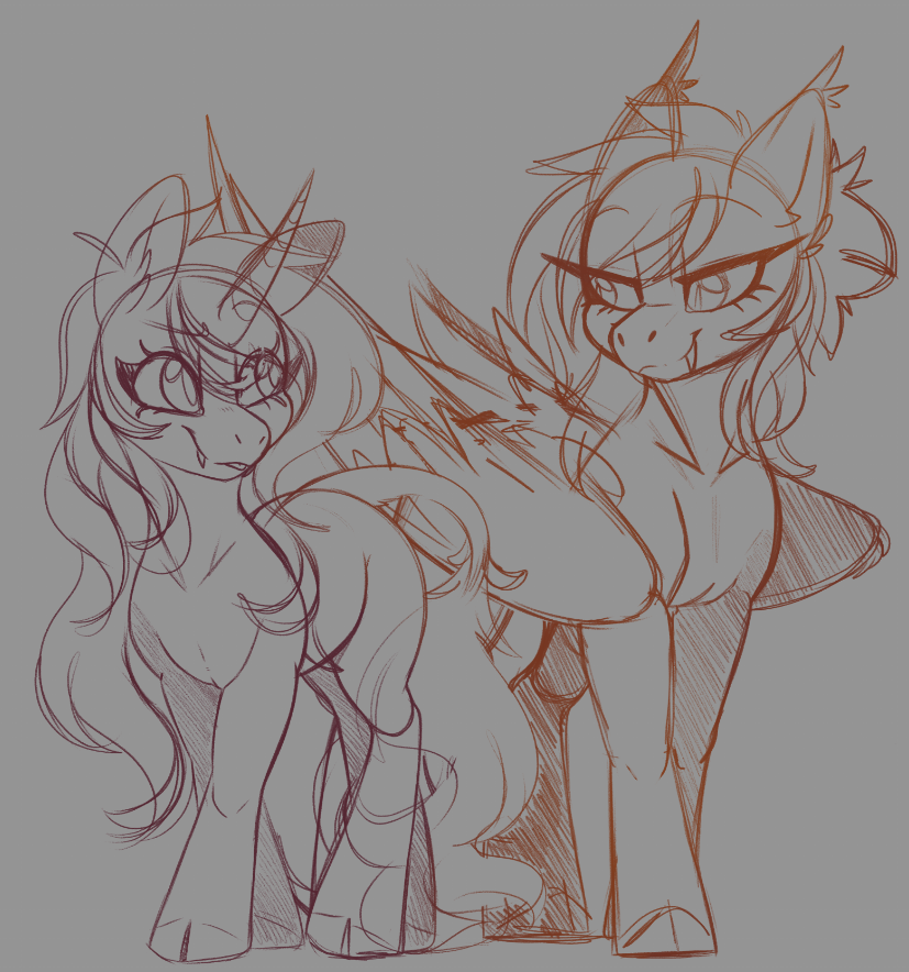 Red_Moonwolf's tweet photo. Oh god there's two of them nOW https://t.co/wegTjxi3nW