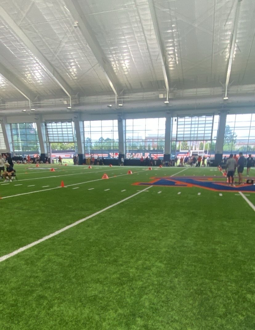 thekendar1ous's tweet photo. had a great camp experience today at auburn!, got to talk to some coaches. overall a great program!🐅 

@_Coach_O @CoachGoodrum @GriffinHighFB @RecruitGeorgia @247recruiting https://t.co/VvFO4a6APd
