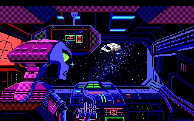 POStudios's tweet photo. Space Quest III: The Pirates of Pestulon, 1989. Sierra On-Line. https://t.co/It35qKYlF6
