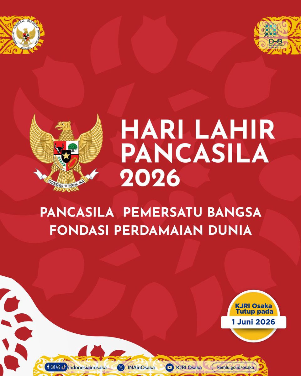 Indonesian Consulate General Osaka tweet media