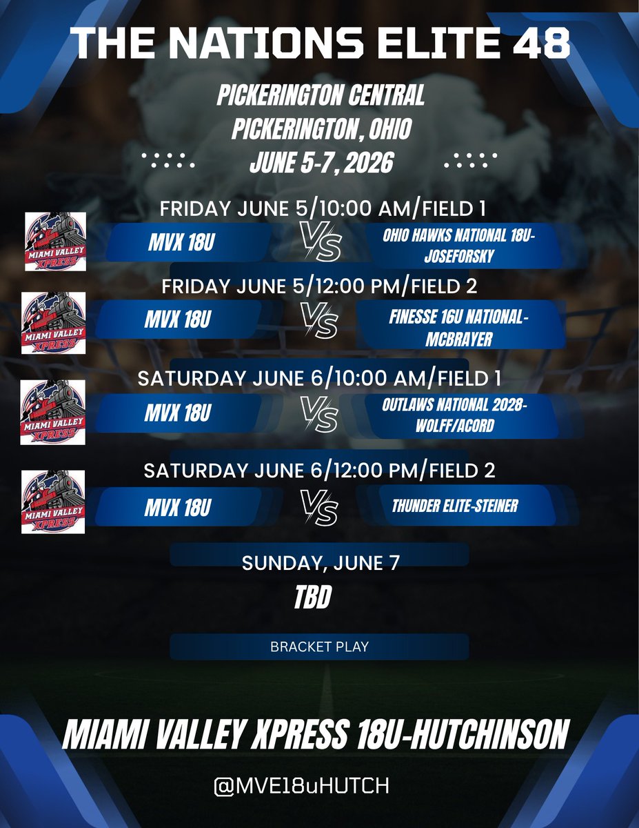 MVE18uHutch's tweet photo. First Tournament of the Summer! Looking forward to our girls getting back together! https://t.co/h1Fja27Pnz