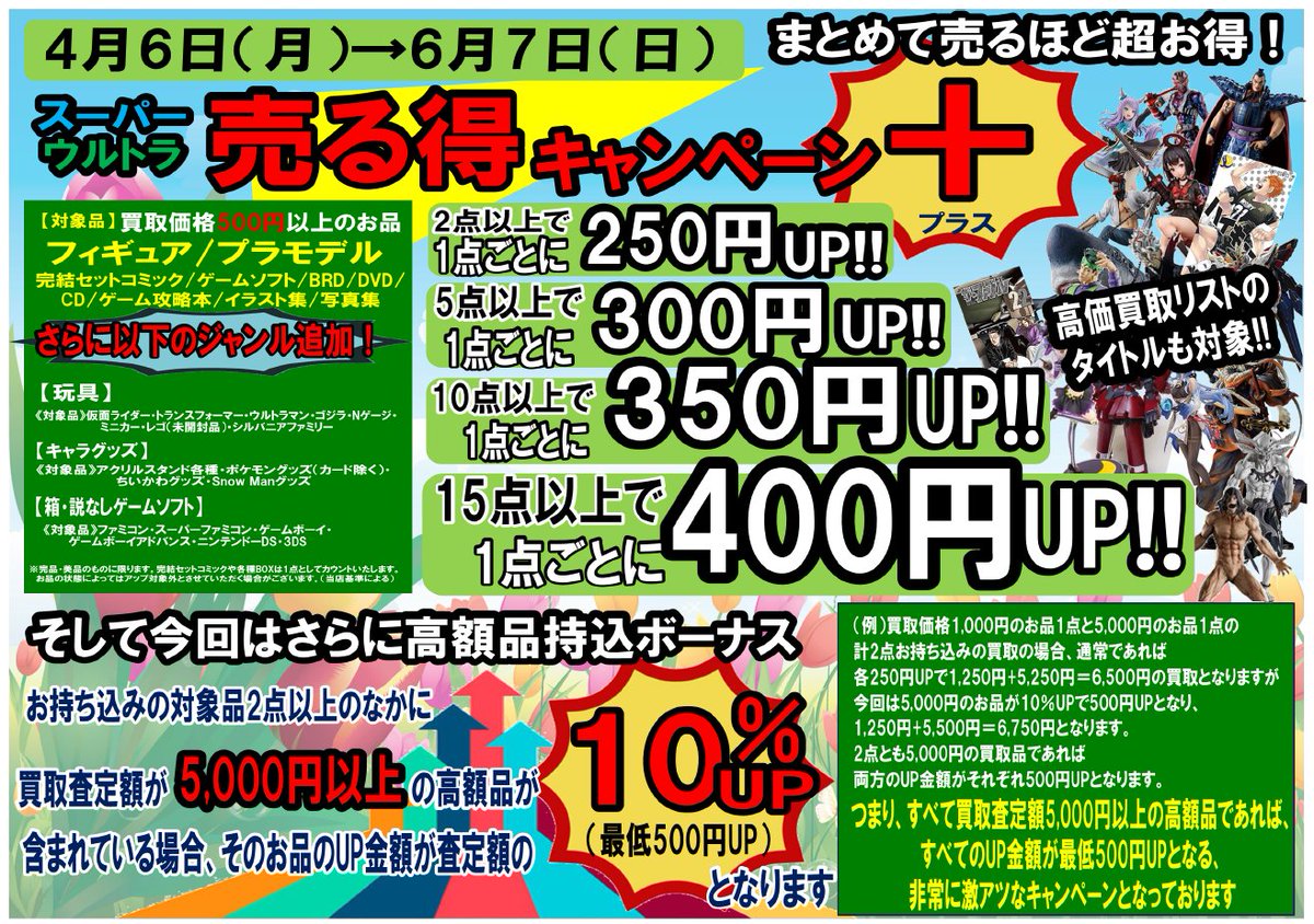 ✨✨地域No.1✨✨ ?スーパーウルトラ売る得キャンペーン＋‼️? ?6 
