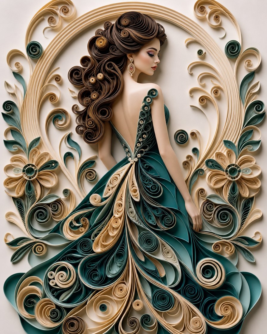 UnleashedAI99's tweet photo. QT your Paper Quilling
Just learned what Paper Quilling was!
Which looks better, the black or the white background?
Feel free to join in!
@budgetpixel https://t.co/7Prapf1JR8