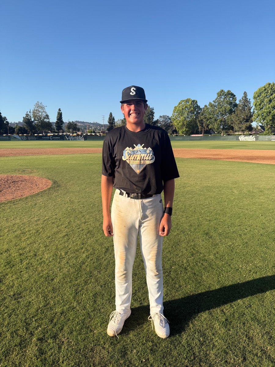 FiveToolCA's tweet photo. F: Summit baseball academy 5, SoCal Samurai Olloque 4
PoG: Luke Martin 1-2, 2B, BB, 2 RBI ; 3 IP, 3K, 1R https://t.co/lx9NN9p12Z