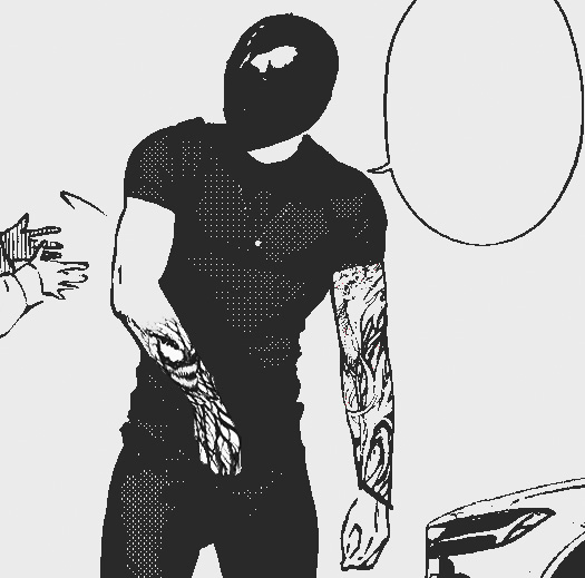 BAKUHATSUO's tweet photo. @SAKlBOU ᅠ
Suit retracting into the shape 
of a compression top . A pseudo
manifestation as a venom tattoo
on the heroes right arm . 

❝ Well , we got no clue if you
or me see Eye to eye . But somethin' 
tells me with those stolen valuables 
we might not . ❞

#𝐌𝐕𝐋𝐄𝐀𝐆𝐔𝐄
ᅠ https://t.co/wLi1LSymvC