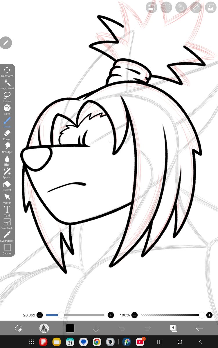 Okamura_FireFox's tweet photo. At this point, I should just stick with this brush. Just feels right.

Fuck "Felt Tip Pen (HARD)" https://t.co/PtpD6GloRb