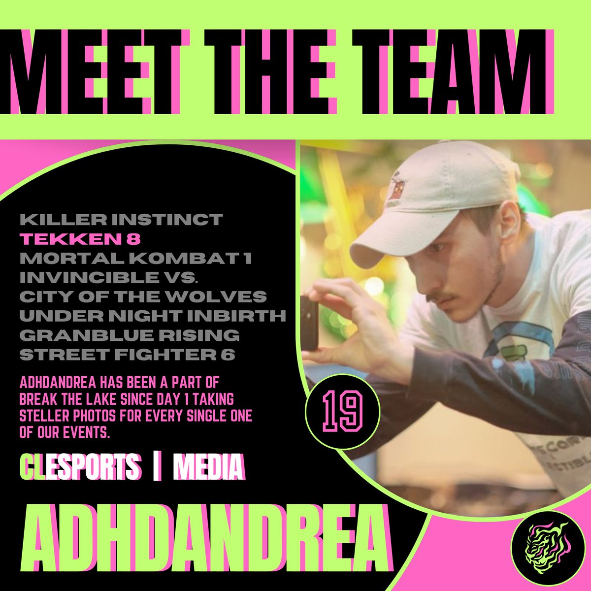 cleveland_fgc's tweet photo. DLC 01 AND 02.
Meet our media team, @adhdandrea and @EttranXela! They have been the backbone of the stellar photography you see in the Cleveland FGC, especially on our accounts! We sponsor them to express gratitude for their work and bring them with use to any event. https://t.co/hzgaH1jN9V