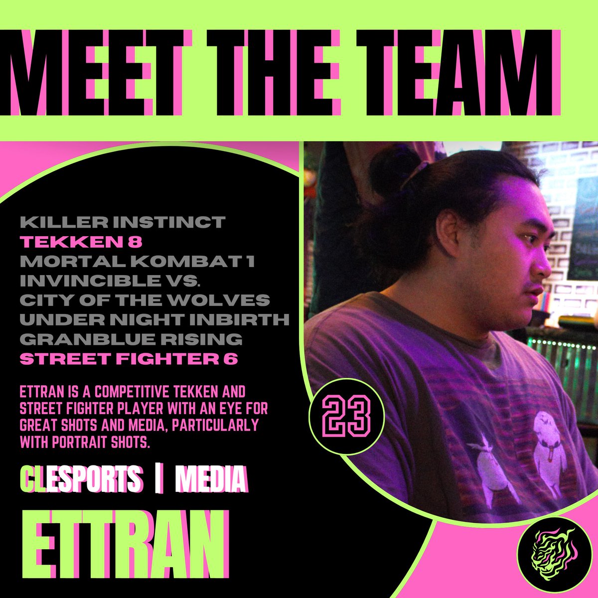 cleveland_fgc's tweet photo. DLC 01 AND 02.
Meet our media team, @adhdandrea and @EttranXela! They have been the backbone of the stellar photography you see in the Cleveland FGC, especially on our accounts! We sponsor them to express gratitude for their work and bring them with use to any event. https://t.co/hzgaH1jN9V