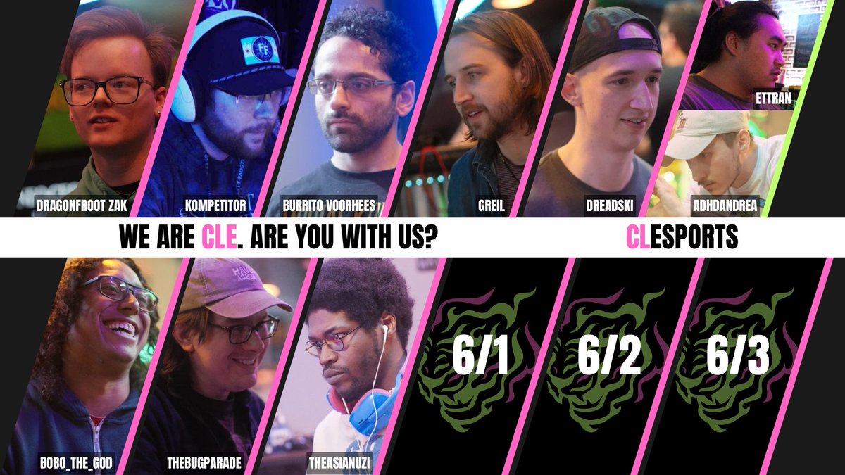cleveland_fgc's tweet photo. DLC 01 AND 02.
Meet our media team, @adhdandrea and @EttranXela! They have been the backbone of the stellar photography you see in the Cleveland FGC, especially on our accounts! We sponsor them to express gratitude for their work and bring them with use to any event. https://t.co/hzgaH1jN9V