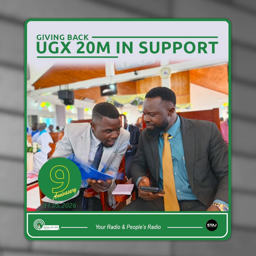 VoiceofLifeFM's tweet photo. 20Million of the 600 Million target—Mungufeni Foundation, Euro Gold, Feni Aviation (Yet to become operational) and the family of Mungu Feni have collectively supported the diocesan jubilee building project with UGX 20Million, with a promise to further support the initiative untill it's completion.