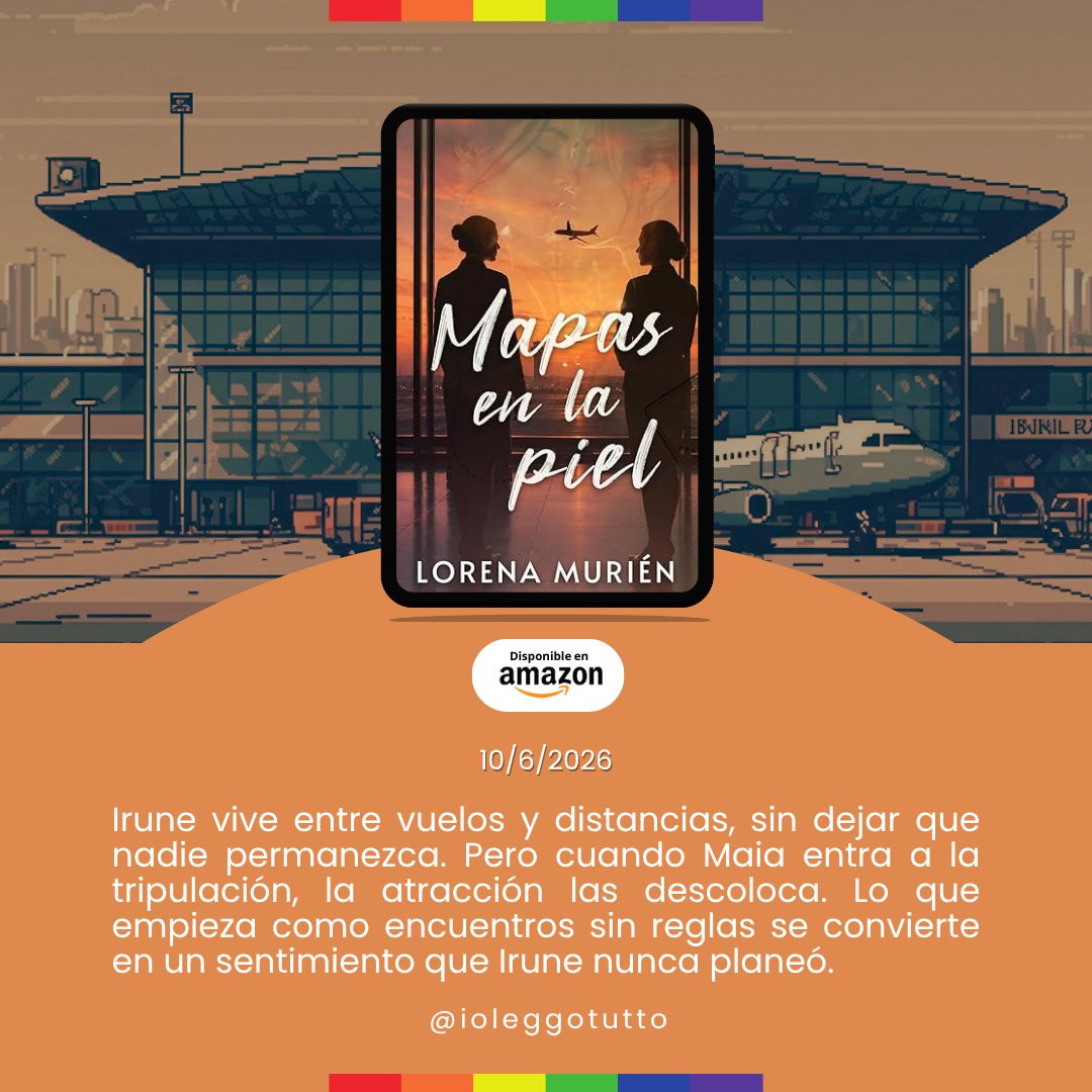ioleggotutto's tweet photo. ⚠️PREVENTA⚠️

✈️"MAPAS EN LA PIEL"
Autora: Lorena Murién
(@lorenamurien_) 

Disponible en Amazon a partir del 10 DE JUNIO

(🇲🇽Mx) https://t.co/G5xO4Fkm0T
(🌍Resto del mundo) https://t.co/LTZETMgKBH

#BookTwitter #MesdelOrgullo #LibrosLesbicos #AmazonKindle #publi https://t.co/PoLsknfIUs