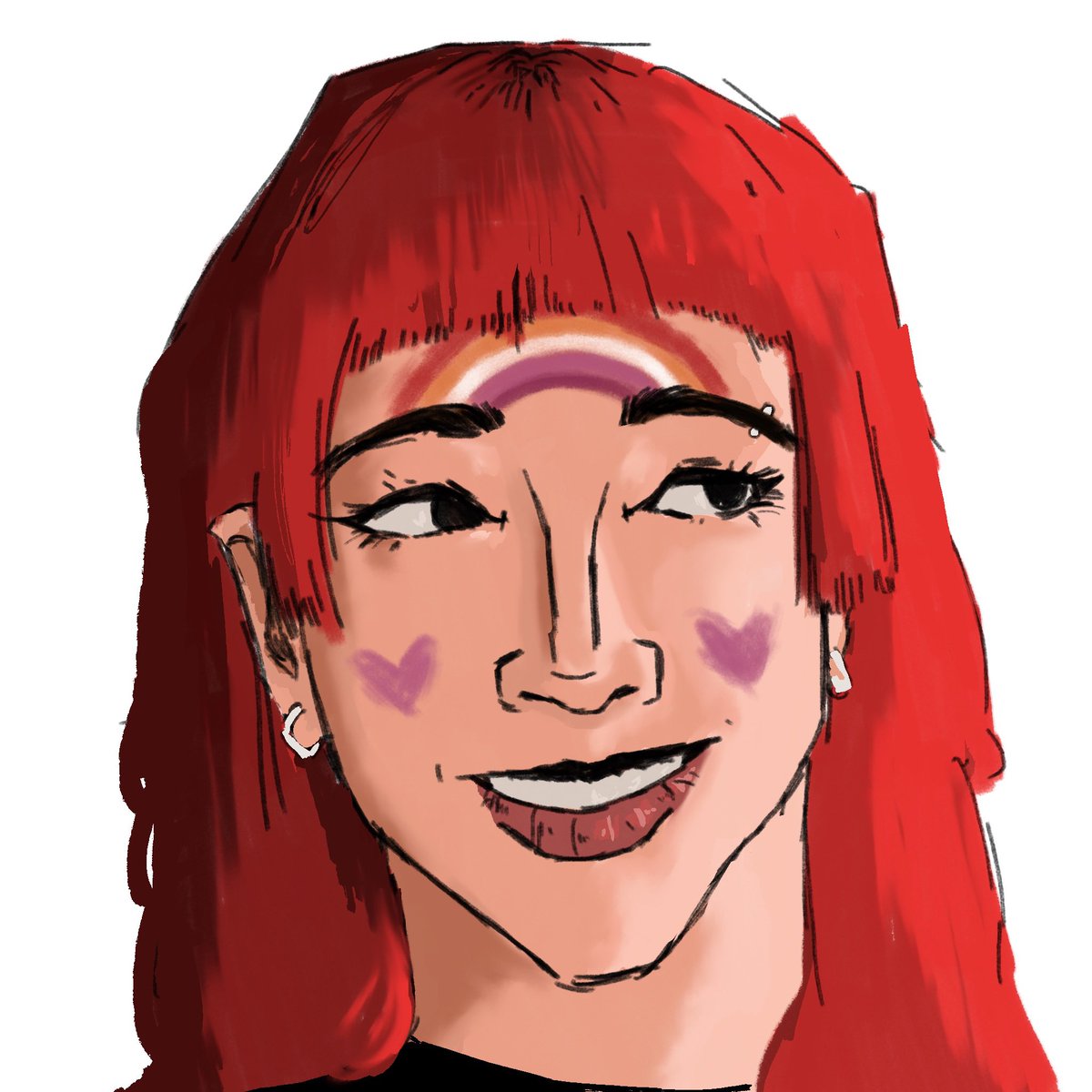 ultrahush's tweet photo. happy pride month ❤️ https://t.co/CCt2ID3pls