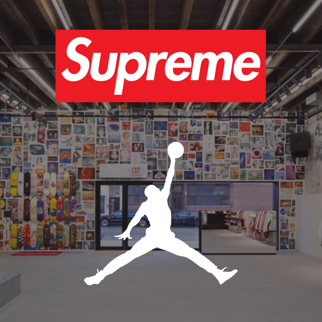 SoleRetriever's tweet photo. THIS WEEK: Supreme x Jordan 

🗓️ Thursday https://t.co/rfUlM151Gx