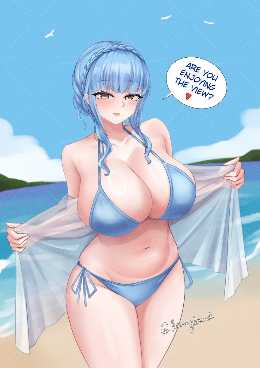 LammyLamd's tweet photo. Bikini Marianne 💙

Commission work for @sixtybuzzer 

#FireEmblem #FE3H https://t.co/HM3qqzoHps