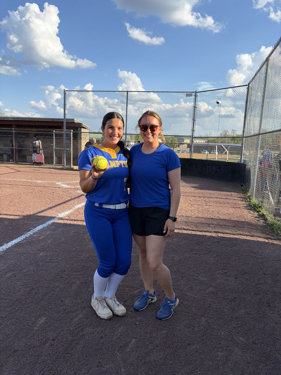 AddiHanna2027's tweet photo. Season may be over, but I’m proud of the way I finished. Playoffs: .500 AVG, .538 OBP, 6 hits (3 singles, 2 doubles, 1 HR), 1.000 fielding %, 12 TC, and 2 DP at 2B. Season totals: team-leading 3 HR, 19 RBI, and a .982 fielding % on 56 chances. Thank you to my teammates, coaches, and supporters. I have loved every moment of the season, and will continue to countdown the days until next year❤️🥎 @RedFlashSB @FairmontStateSB @ACWSB @CALU_softball @ClarionSoftball @Gannon_Softball @IUPsoftball @JohnCarrollSB @psb_softball @STVM_Softball @SHUgriffinsSB @CoachTaylorW @FrostburgSB @UcwvSoftball