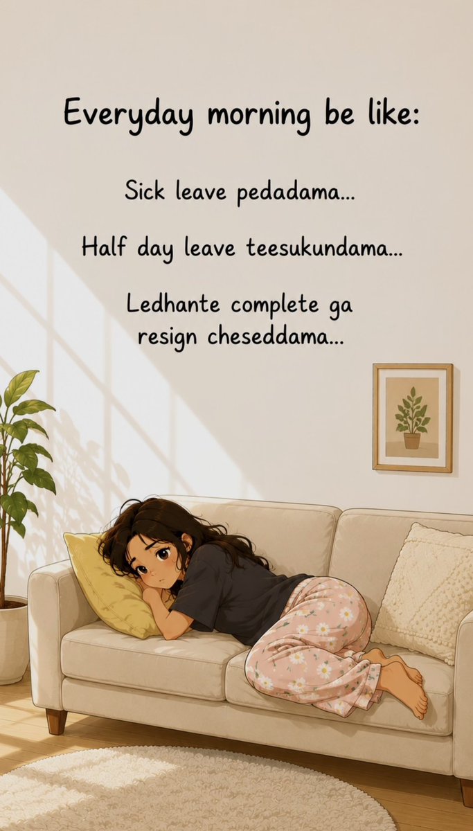 malu_8's tweet photo. Monday mornings ayithe inkaa..😒

#courtesyInsta https://t.co/JyAS6MlNpP