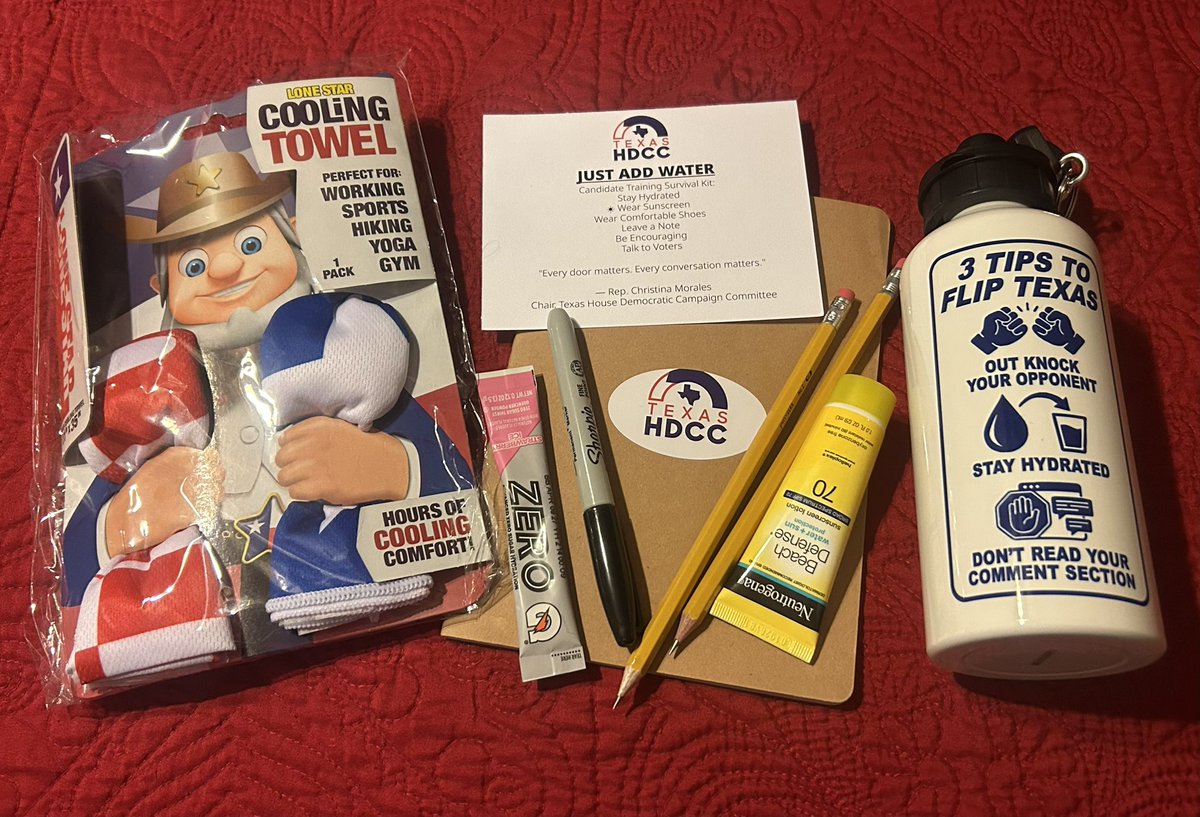 MontserratforTX's tweet photo. Thank you @RepMorales145 @GeneforTexas  & @TexasHDCC  for your powerful words, loved the survival kit! Completely agree. 
I blocked walked close to 4,000 homes, made daily 4 hour fundraising calls, lost 15 pounds along the way and had enriching conversations with #TxHD49 constituents. Their conversations gave me energy and ganas everyday! Also, had the best campaign manager, staff, & volunteers. #JuntosForJusticeUnidosForChange  #OrganizeTheSouth #Discipline