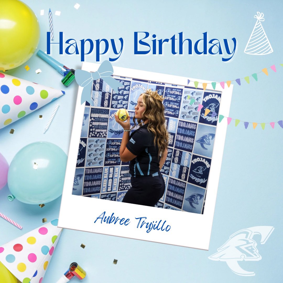 SkoTro_Softball's tweet photo. 🎉🎂 Happy Birthday, Aubree Trujillo! 🎂🎉

Join us in wishing Aubree the happiest of birthdays! We hope your day is filled with lots of laughter, great food, and time spent celebrating with friends and family. https://t.co/boces81QMA