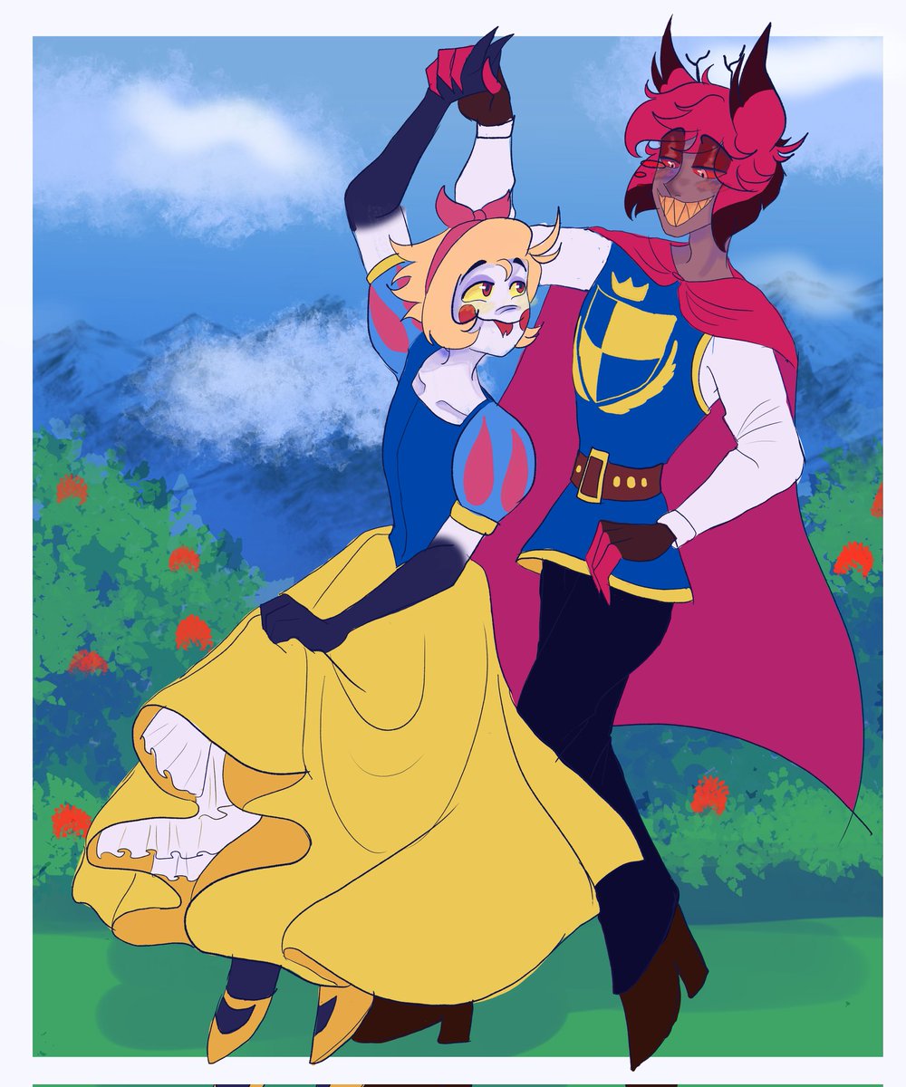 chiomi_chan's tweet photo. Dije que haría comic pero ando weoneando no ma... Jaja ayuda no puedo con los miis... TUVIERON UN HIJO... Lo quieren ver? A- #radioapple #luciferxalastor https://t.co/NvxlKuYxwE