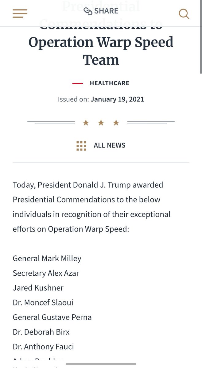 duopdevastator's tweet photo. Remember when @realDonaldTrump gave @DrTonyFauciMD an award commending his part on operation warp speed? You know, that thing Trump did that destroyed the middle class for big pharma profits? 

Remember when we all thought he would arrest Fauci and crew, but instead did nothing? https://t.co/ldDh5PKrgJ