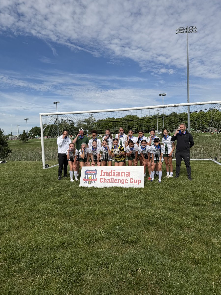 MattHines10's tweet photo. Big day today…our 2013 elite girls won the Challenge Cup…proud of all their hard work! https://t.co/OdkHqIhhH5