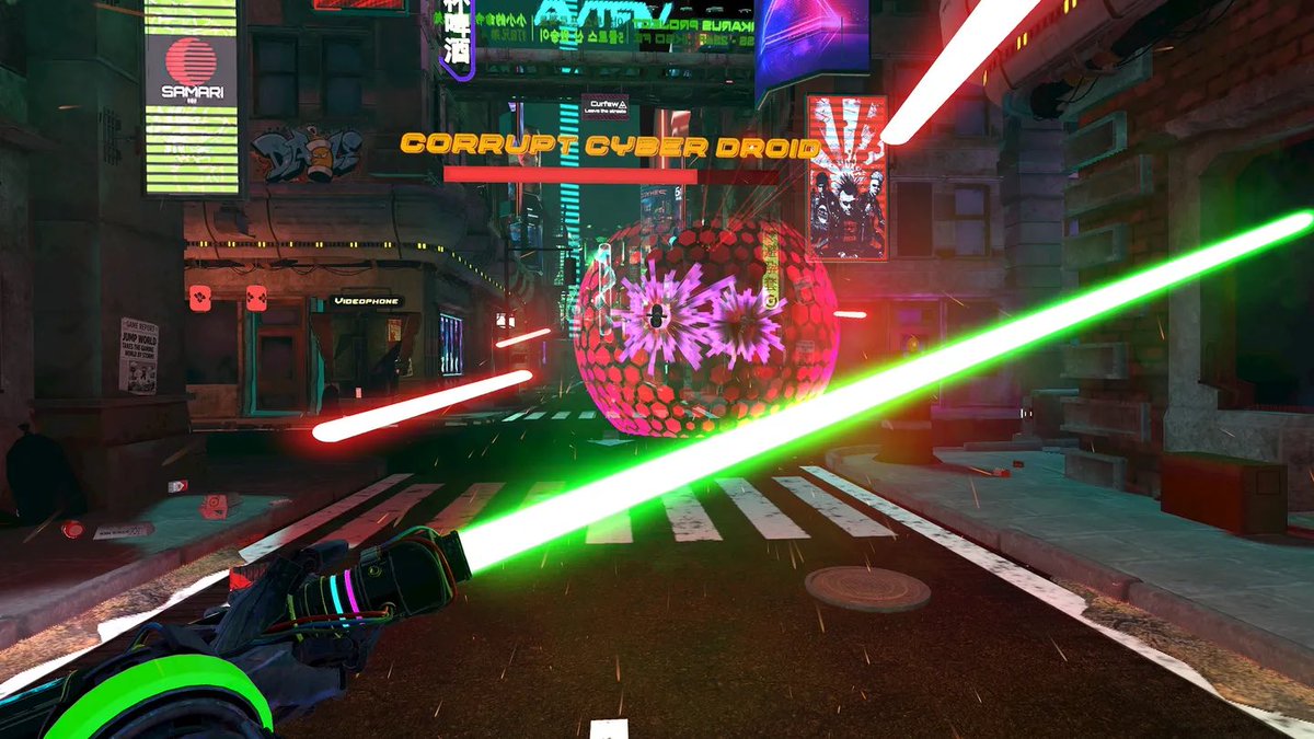 LudusVision's tweet photo. SHIN ZERO (Meta Quest)
#fyp #foryourpage #foryoupage #Metaquest #scifi #pcvr #ps2vr #starwars #bladerunner #cyberpunk #cybertokyo #ninja #swords #techno #anime #SundayReflections https://t.co/WIYFSy5FXF