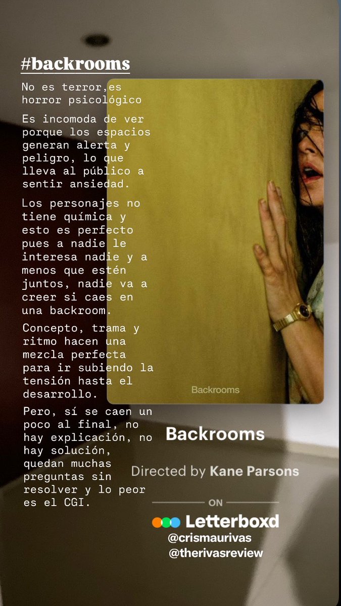 crismaurivas's tweet photo. ¿Ya vieron #Backrooms? https://t.co/kQzpaaB0Cw