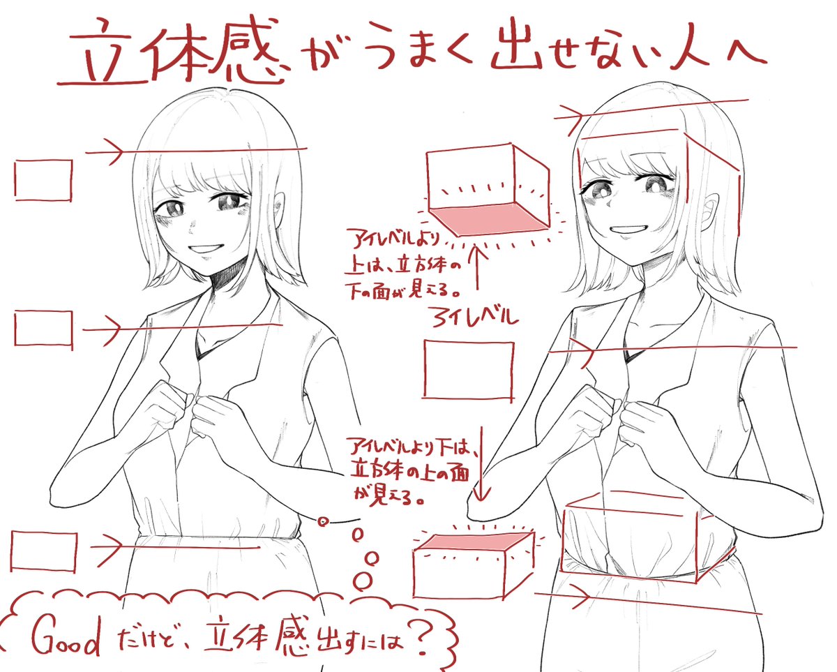 立体感がうまく出せない人へ 