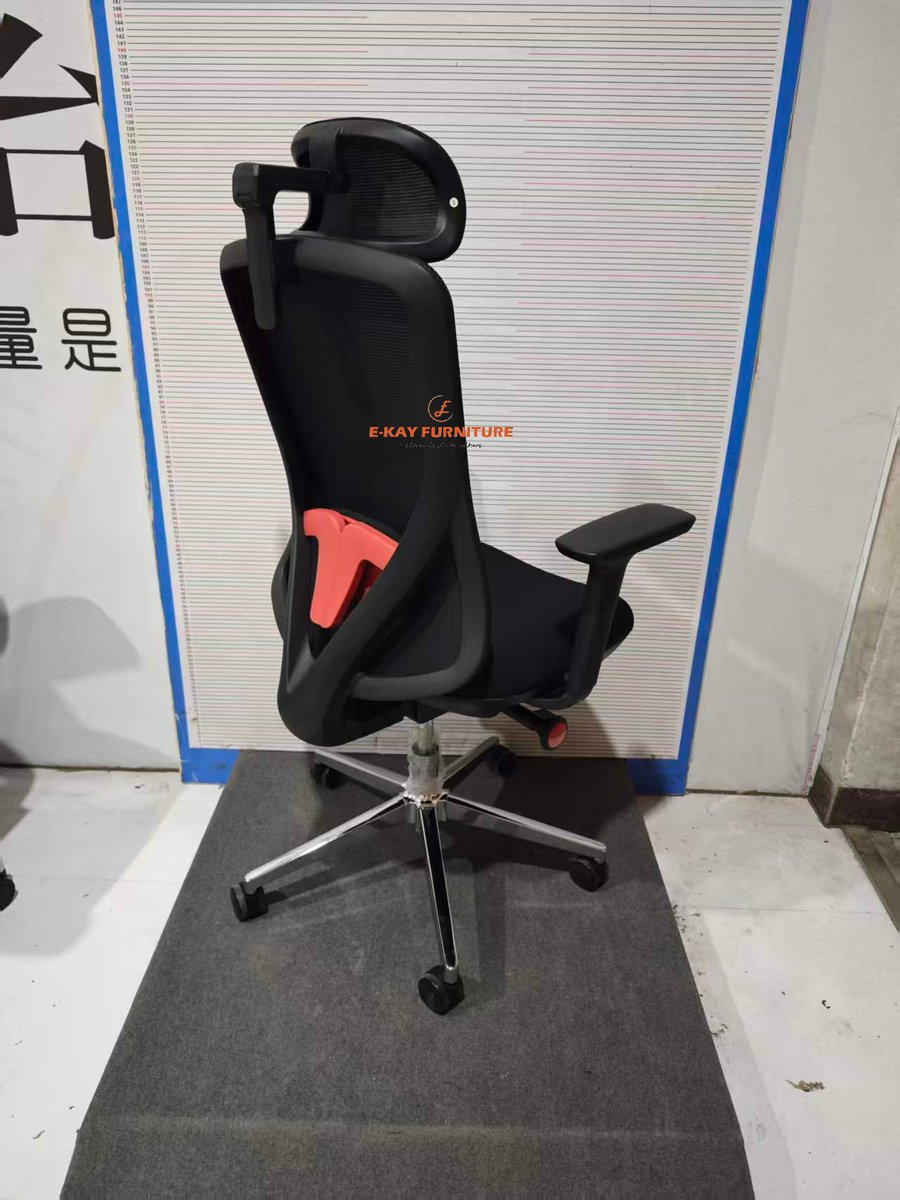 EkayJessa's tweet photo. Item code: H93
1. High-back mesh chair, with RED lumbar support
2. Mould seat foam with plastic cover
3. 3D armrest
4. Slide multi-function mechanism
5. Aluminum base
#E-kayFurniture
#DirectFactory https://t.co/iIOKZzIXYa